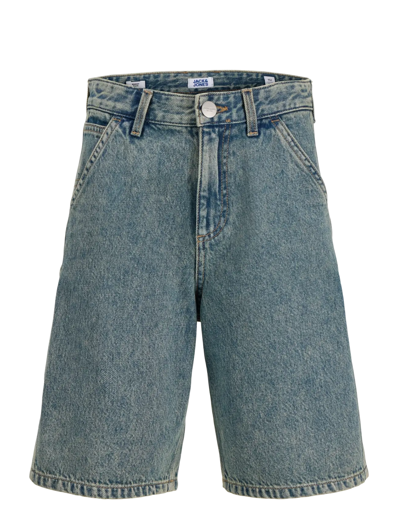 Jack & Jones JJIALEX JJCARPENTER SHORTS AKM 148 JNR - Shorts - BLUE DENIM / blue