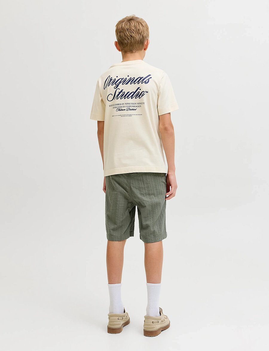 Jack & Jones - JPSTJAIDEN TYSON JOGGER SHORT JNR - casual shorts - vetiver - 3