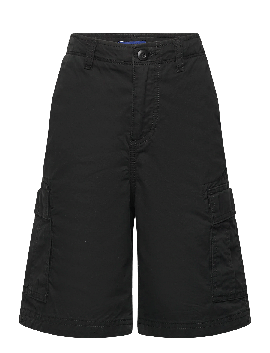 Jack & Jones - JPSTCOLE FRANK CARGO SHORT MID JNR - cargo shorts - black - 0