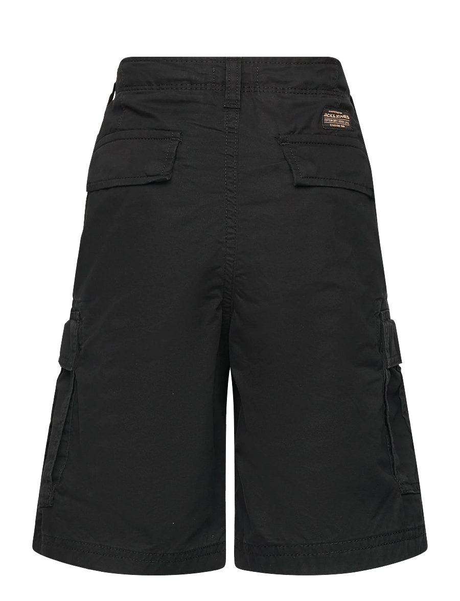 Jack & Jones - JPSTCOLE FRANK CARGO SHORT MID JNR - cargo shorts - black - 1