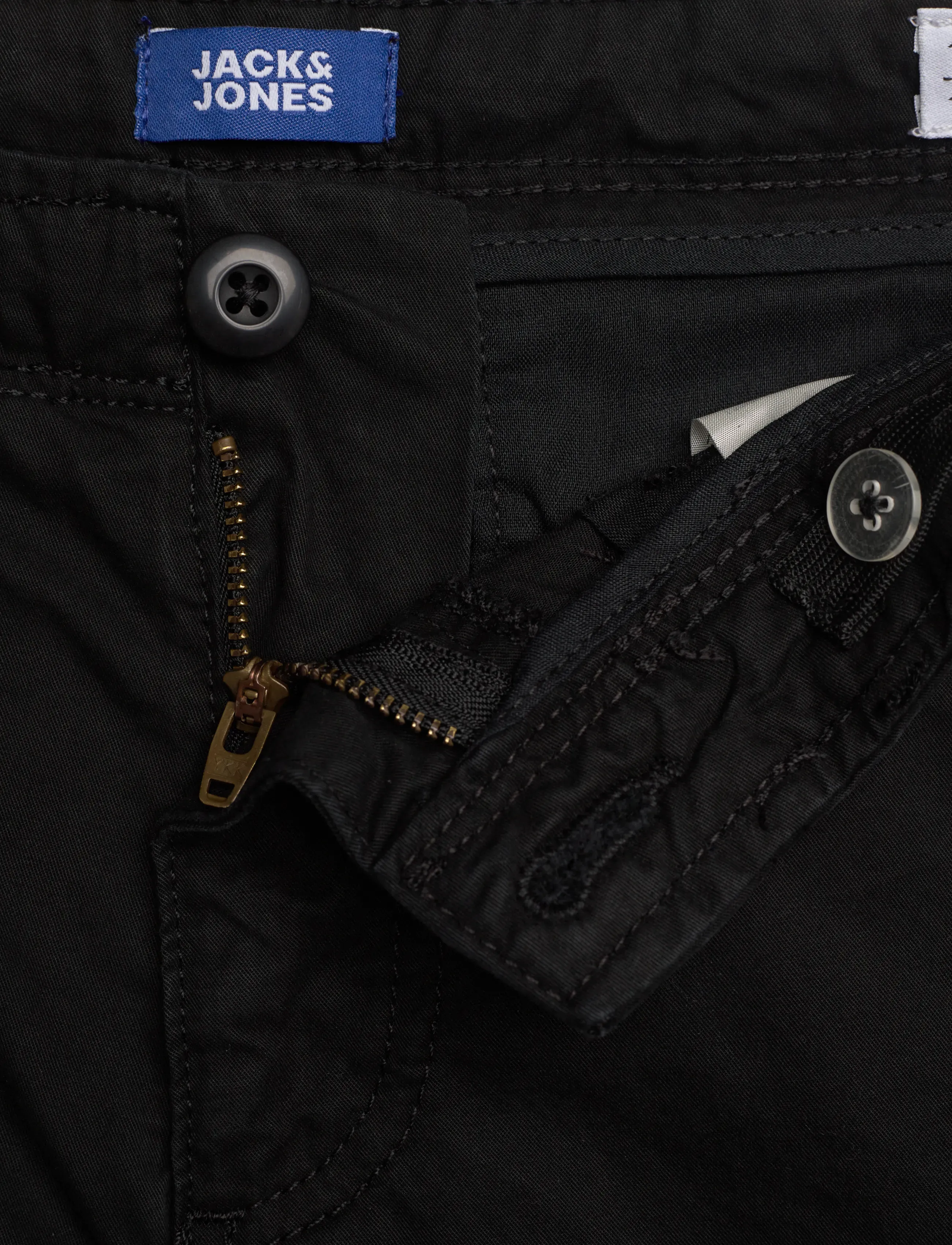Jack & Jones - JPSTCOLE FRANK CARGO SHORT MID JNR - cargo shorts - black - 3