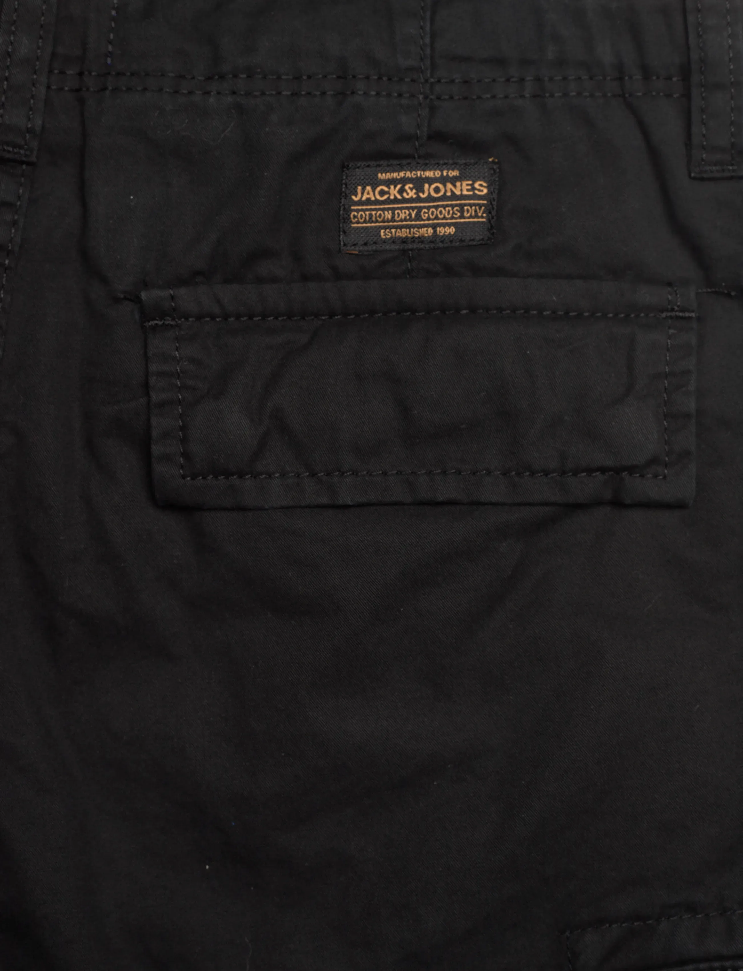 Jack & Jones - JPSTCOLE FRANK CARGO SHORT MID JNR - cargo shorts - black - 4