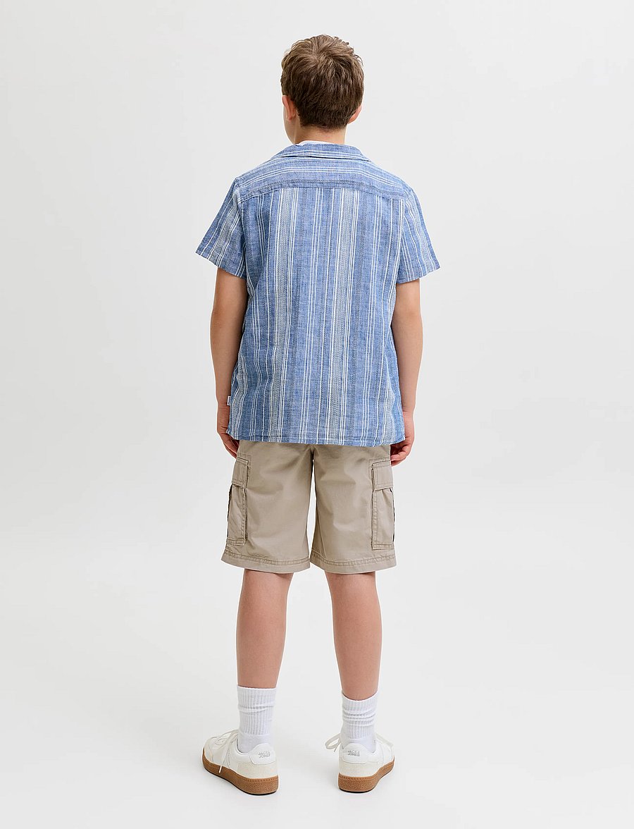 Jack & Jones - JPSTCOLE FRANK CARGO SHORT MID JNR - cargo shorts - crockery - 3