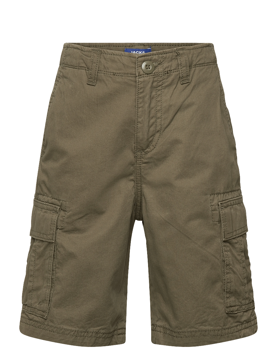 Jack & Jones - JPSTCOLE FRANK CARGO SHORT MID JNR - lühikesed kargopüksid - olive night - 1