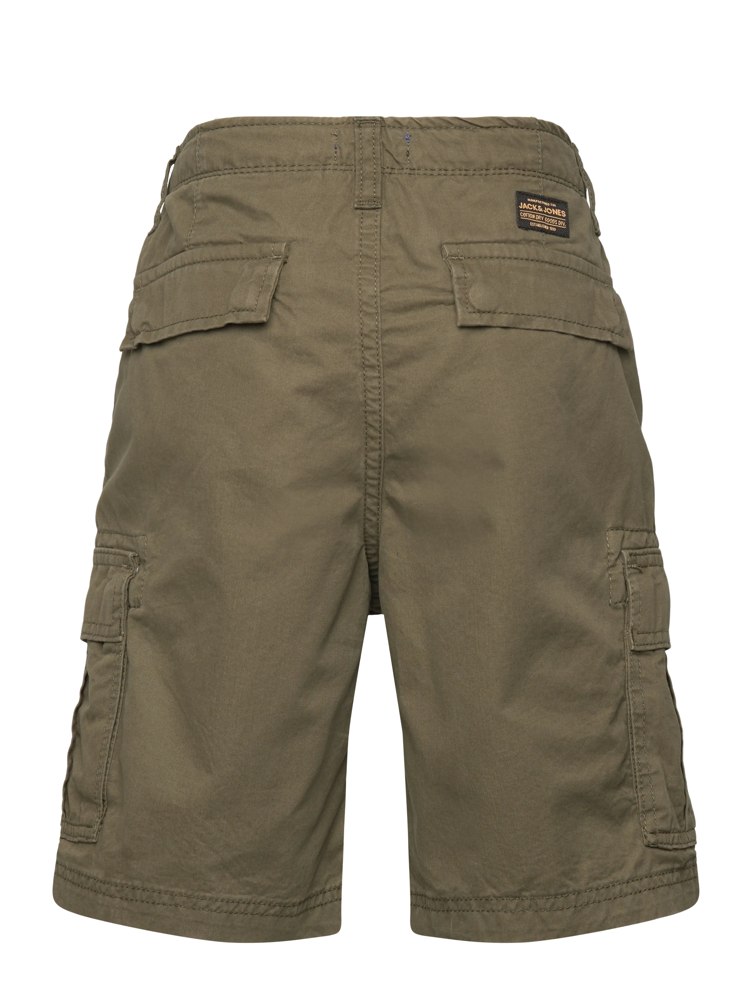 Jack & Jones - JPSTCOLE FRANK CARGO SHORT MID JNR - cargo stila šorti - olive night - 1