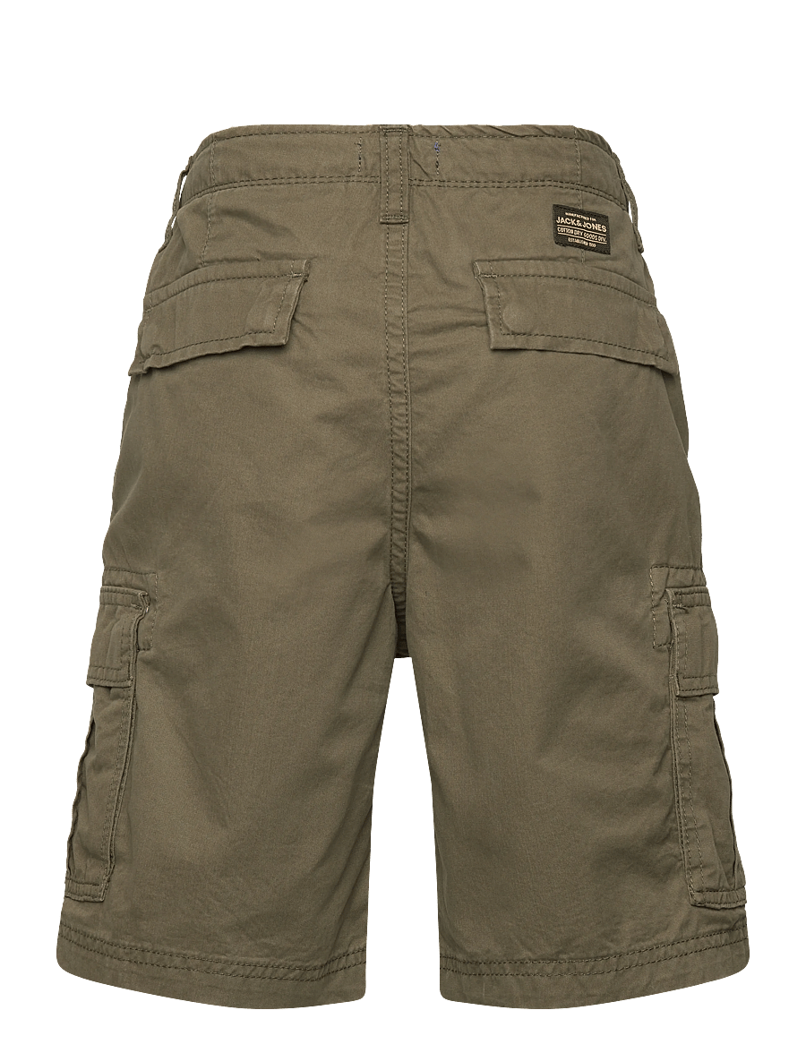 Jack & Jones - JPSTCOLE FRANK CARGO SHORT MID JNR - lühikesed kargopüksid - olive night - 2
