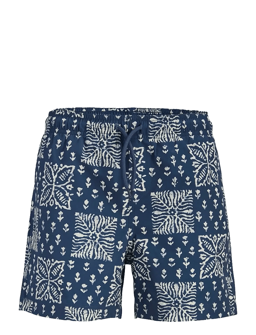 Jack & Jones - JPSTMAUI SHELL AOP SWIM SHORTS JNR - badehosen - pageant blue - 1