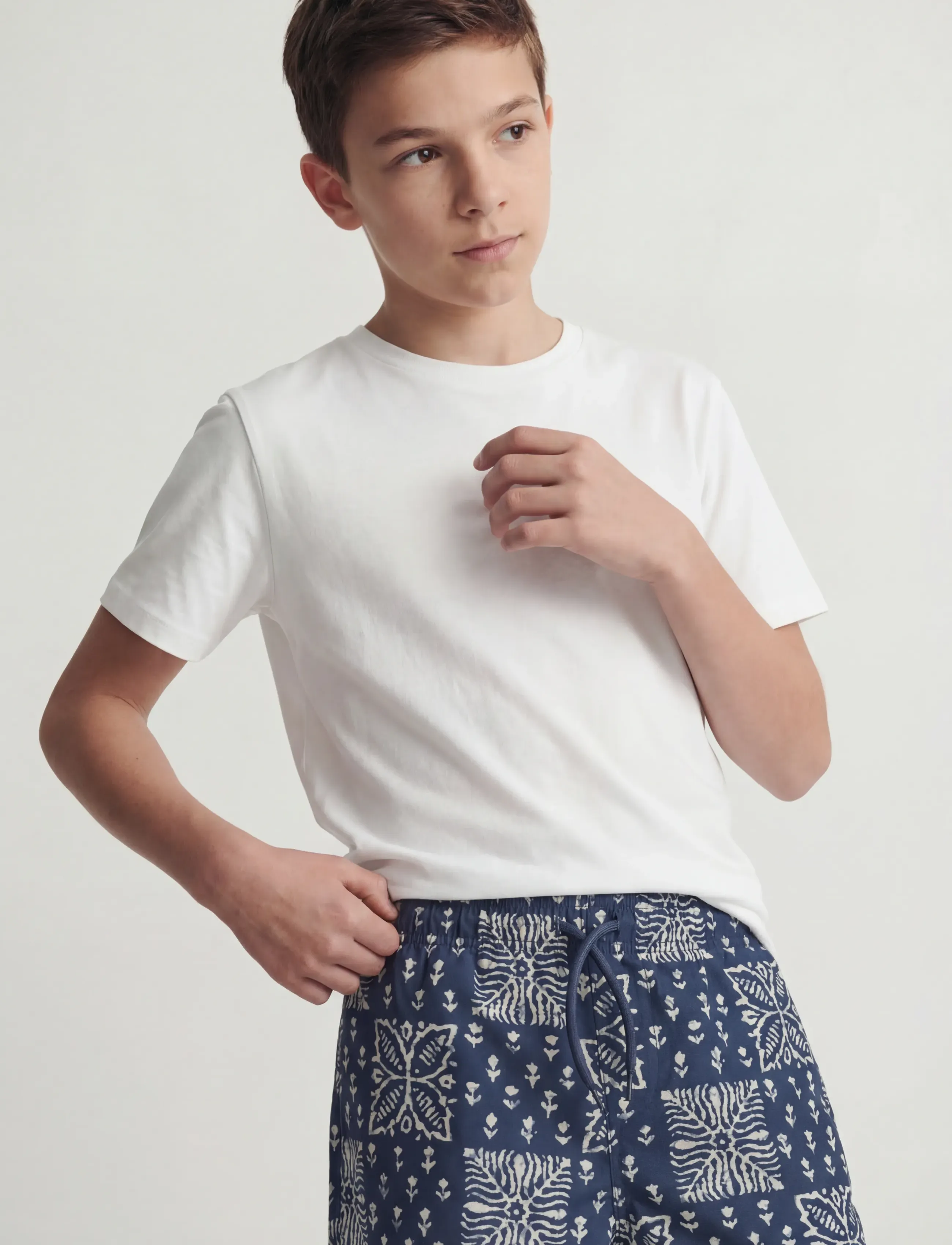 Jack & Jones - JPSTMAUI SHELL AOP SWIM SHORTS JNR - badehosen - pageant blue - 5