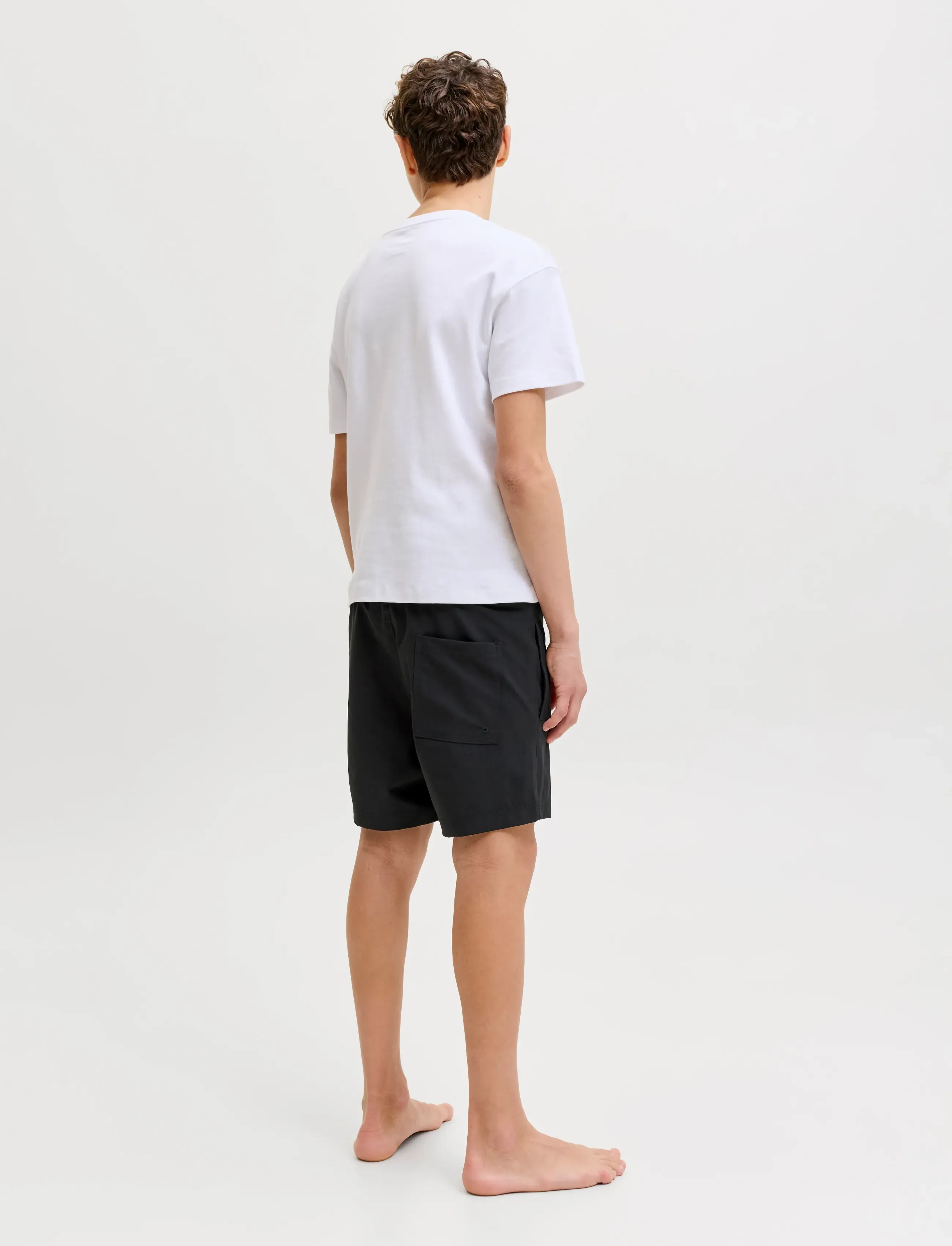Jack & Jones - JPSTMAUI SURF DOUBLE WB SWIMSHORT SN JNR - badebukser - black - 3
