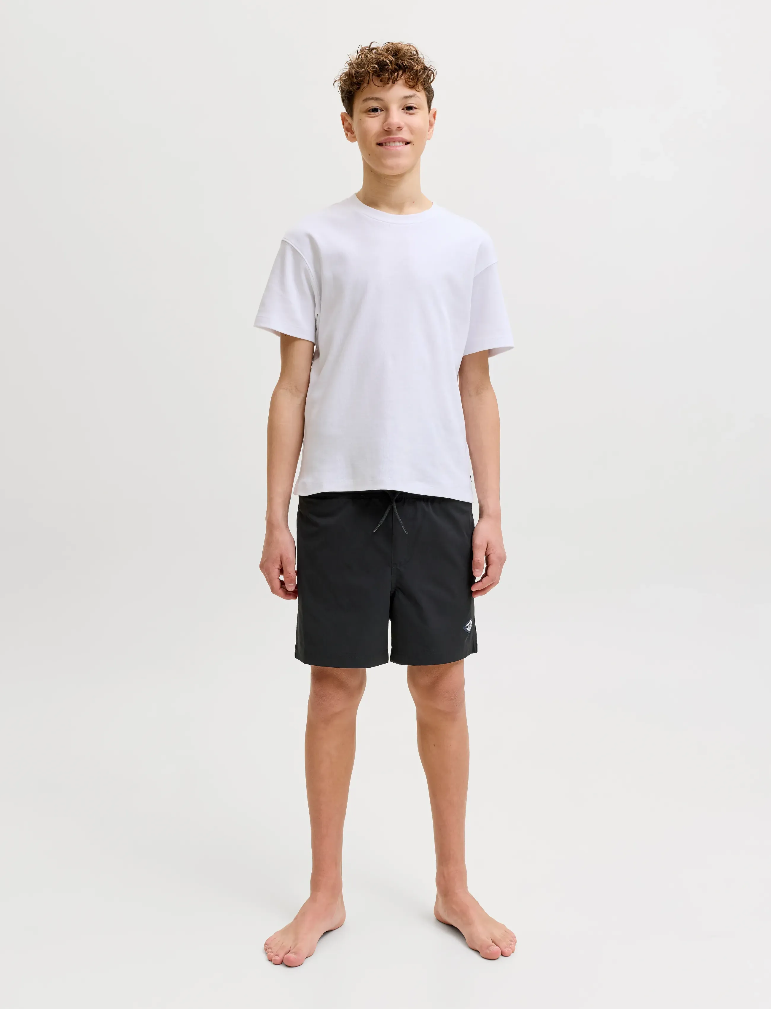 Jack & Jones - JPSTMAUI SURF DOUBLE WB SWIMSHORT SN JNR - badebukser - black - 4