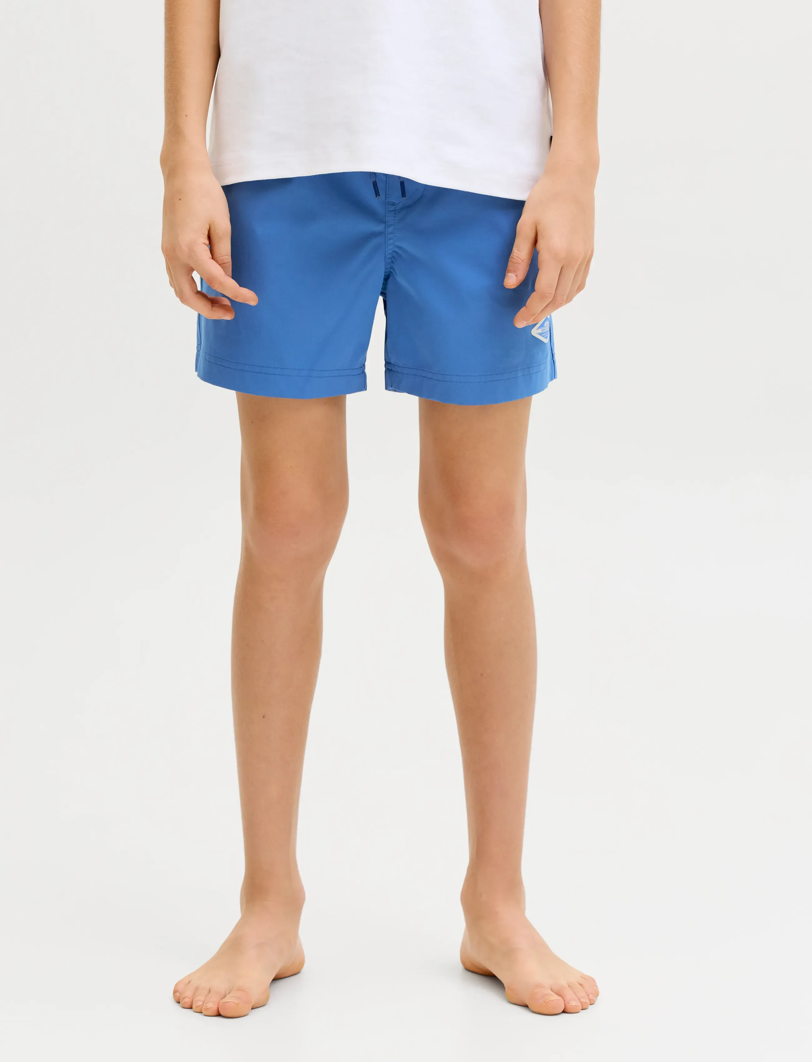 Jack & Jones JPSTMAUI SURF DOUBLE WB SWIMSHORT SN JNR - Sundfatnaður - DELFT / blue