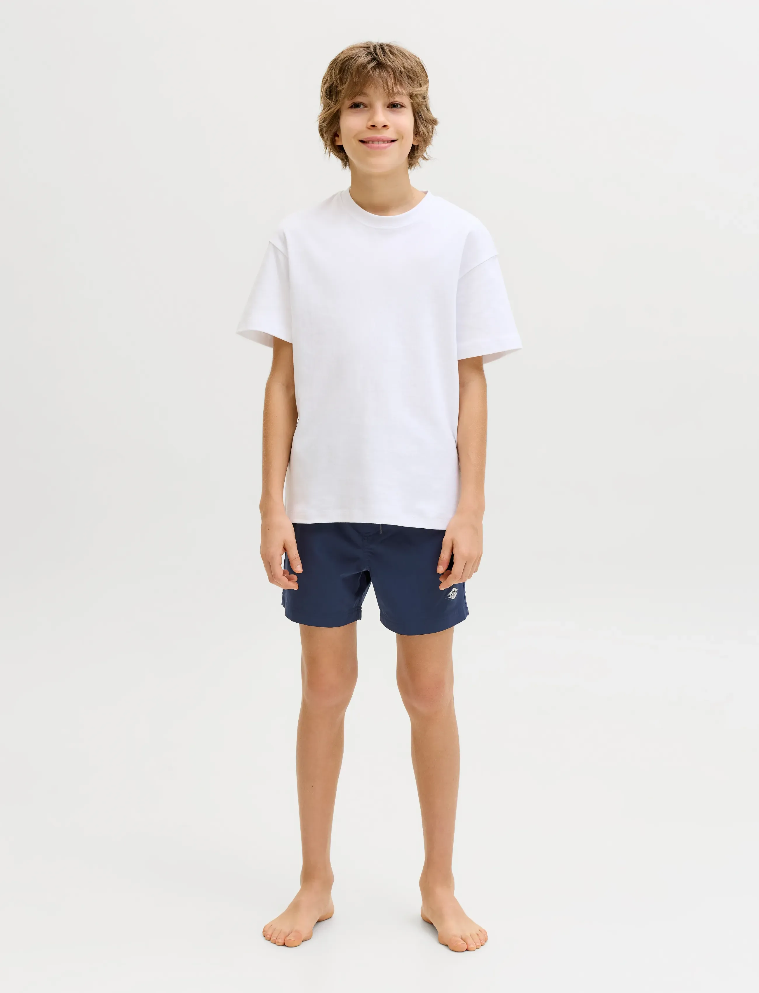 Jack & Jones - JPSTMAUI SURF DOUBLE WB SWIMSHORT SN JNR - ujumispüksid - navy blazer - 4