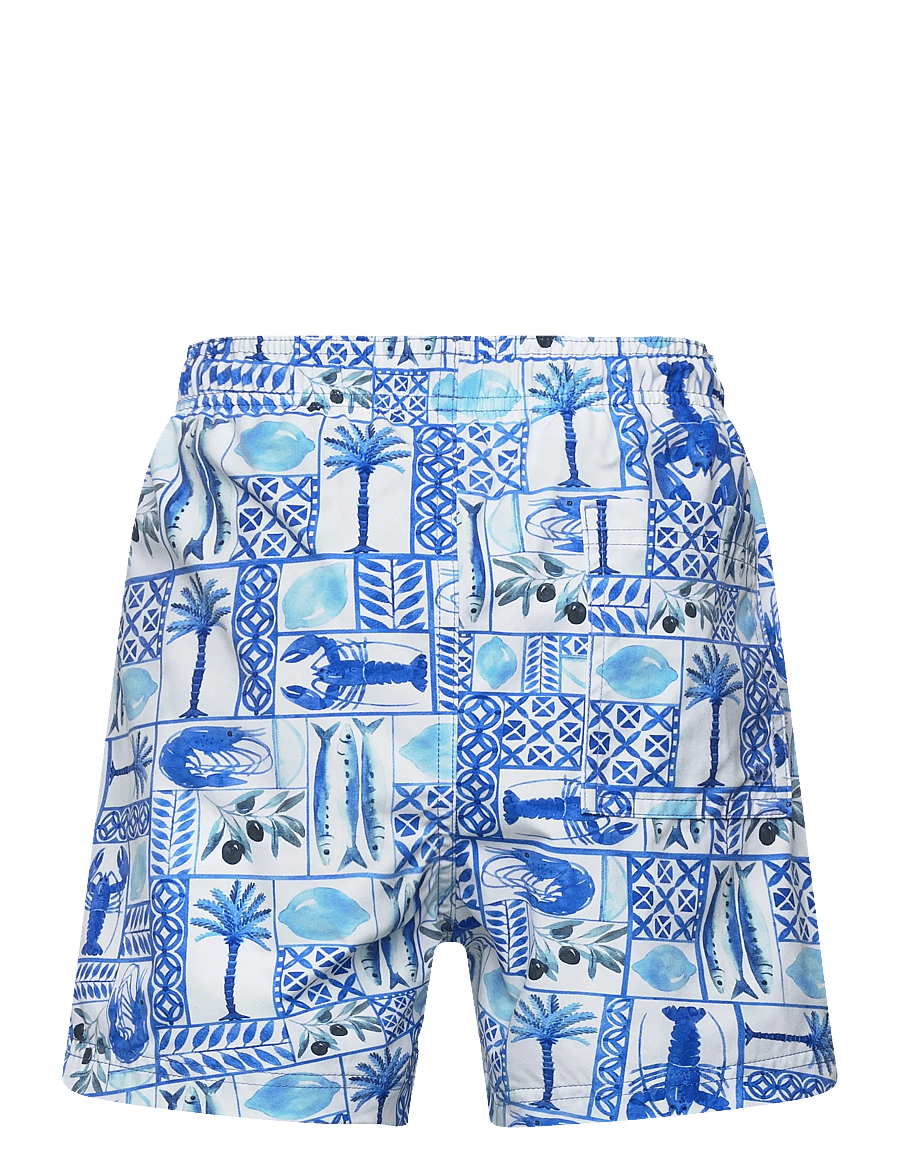 Jack & Jones - JPSTMAUI VIBES NOVELTY AOP SWIM SH JNR - shorts de bain - delft - 1