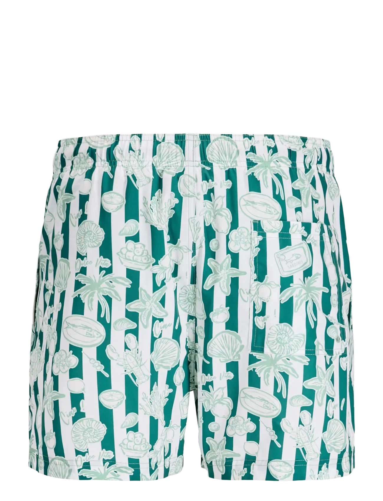Jack & Jones - JPSTMAUI VIBES NOVELTY AOP SWIM SH JNR - spodenki - granite green - 1