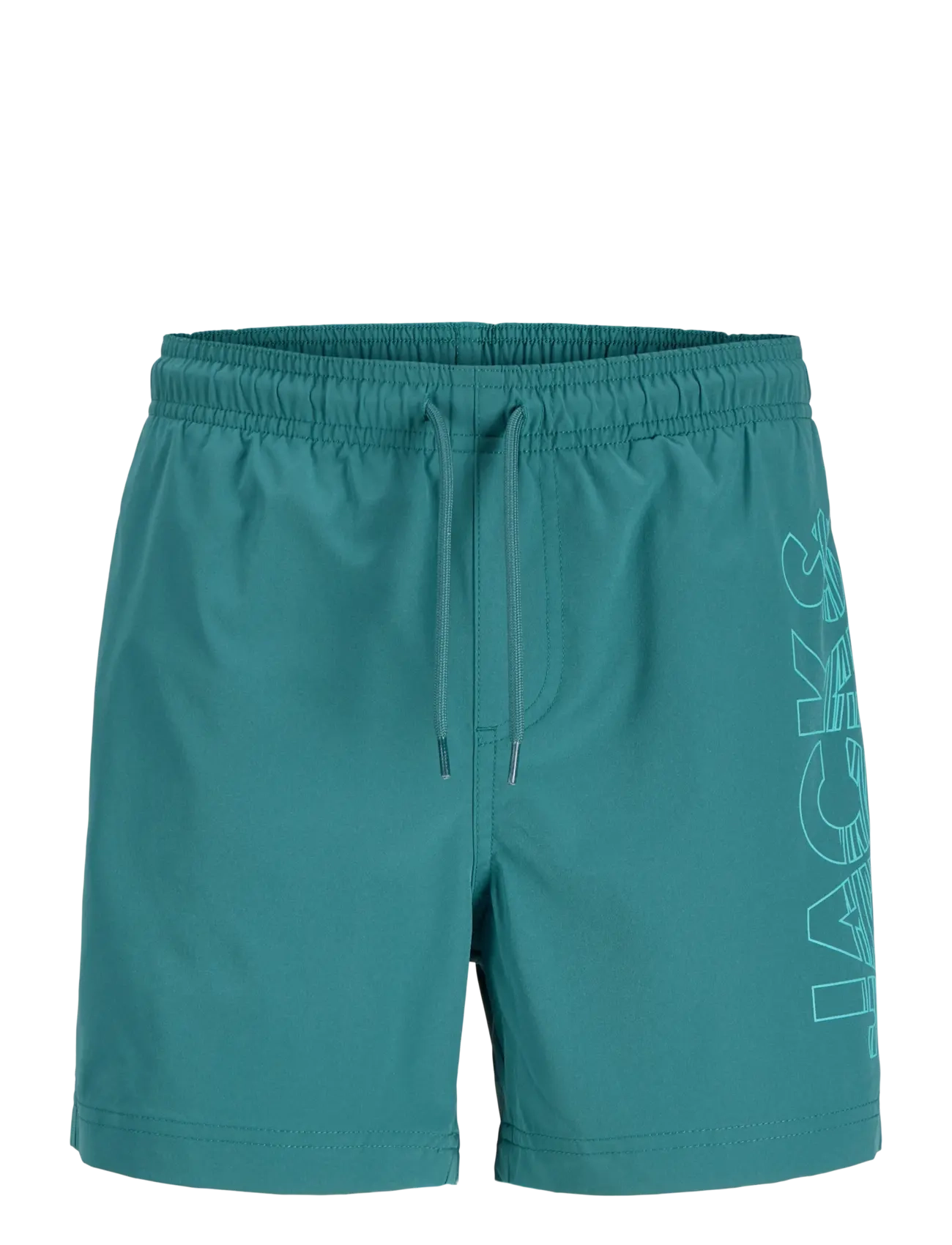 Jack & Jones JPSTMAUI WAVE LOGO SWIM SHORTS JNR - Klær - COLONIAL BLUE / green