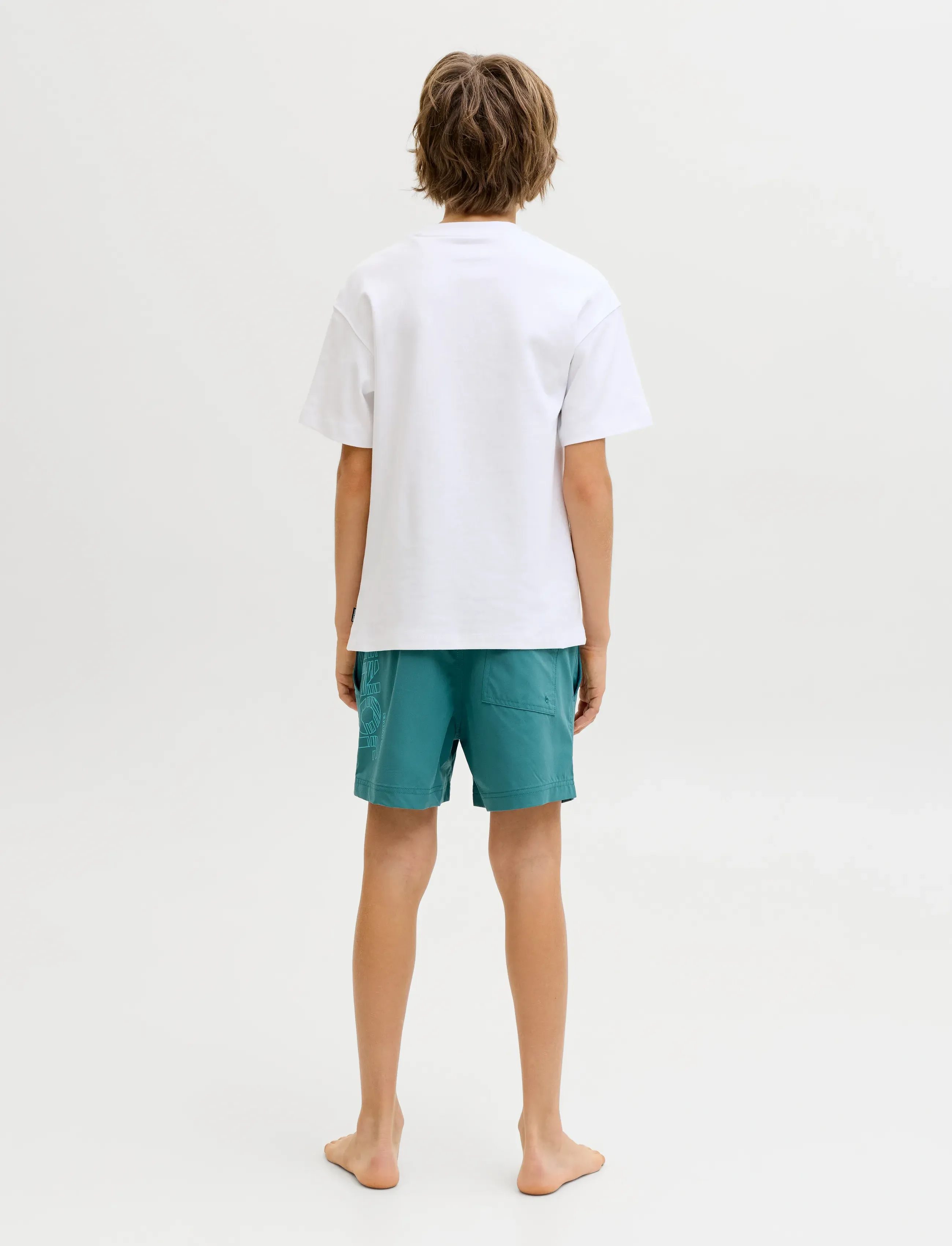 Jack & Jones - JPSTMAUI WAVE LOGO SWIM SHORTS JNR - ujumispüksid - colonial blue - 3