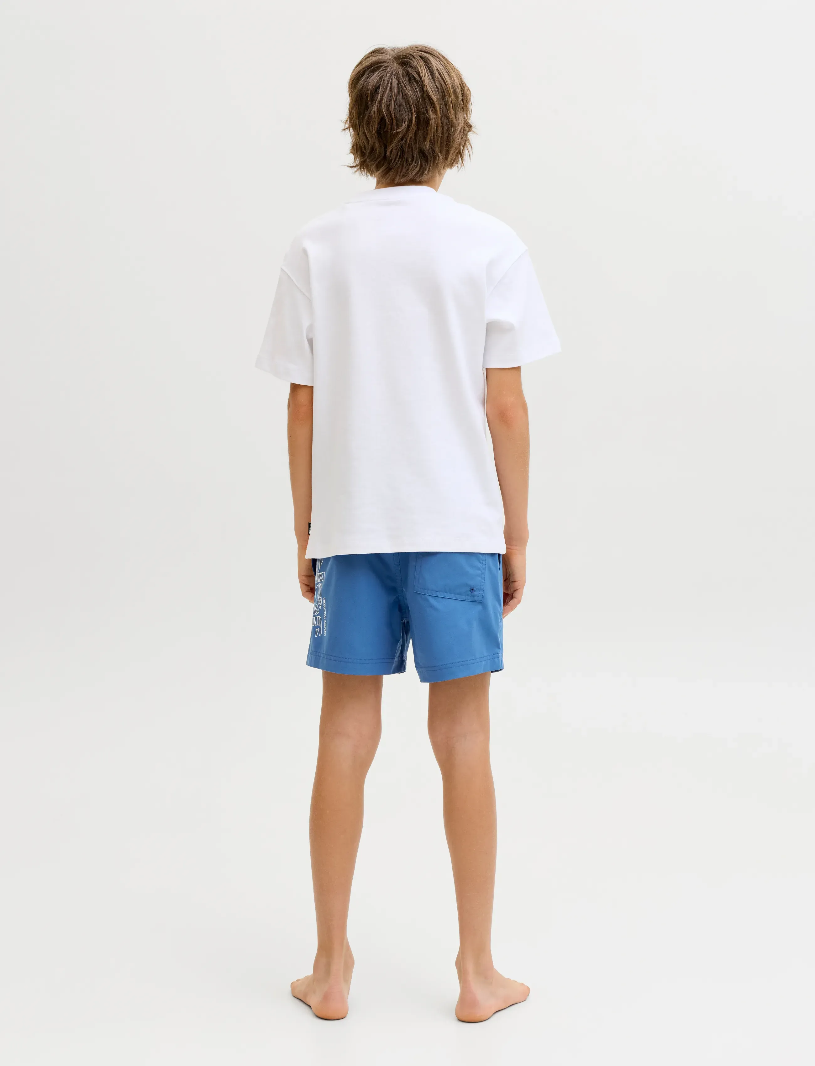 Jack & Jones - JPSTMAUI WAVE LOGO SWIM SHORTS JNR - badebukser - delft - 3