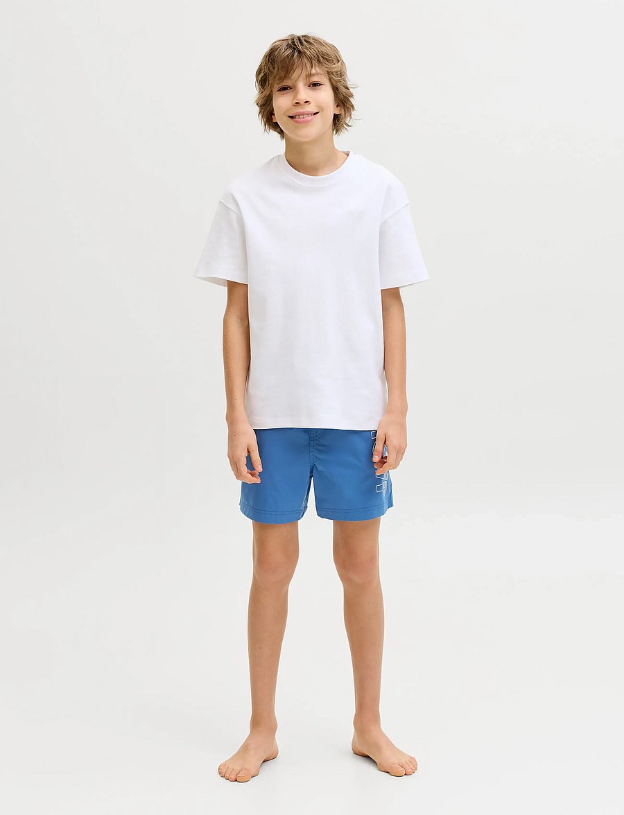 Jack & Jones - JPSTMAUI WAVE LOGO SWIM SHORTS SN JNR - badshorts - delft - 4