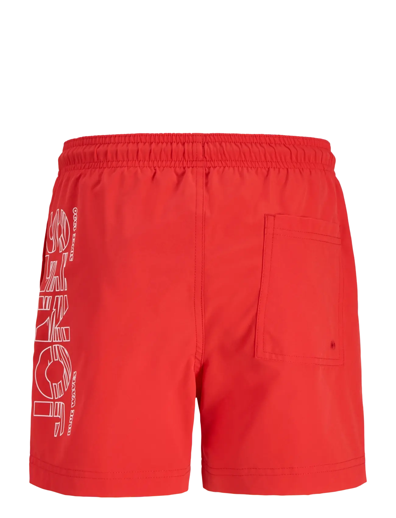 Jack & Jones - JPSTMAUI WAVE LOGO SWIM SHORTS JNR - badebukser - true red - 2