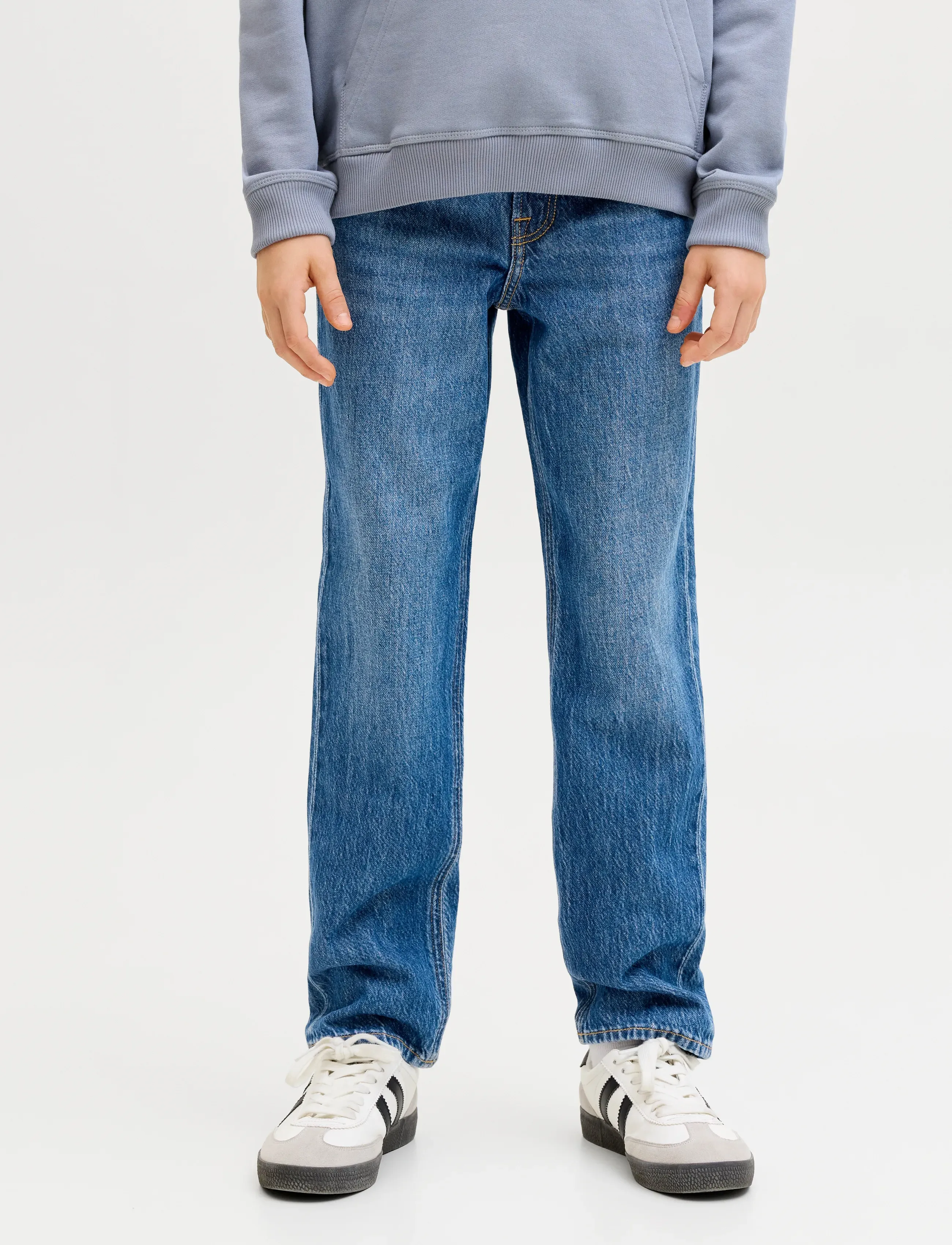 Jack & Jones - JJICLARK JJCLASSIC NS 415 LN JNR - Įprasto kirpimo džinsai - blue denim - 0