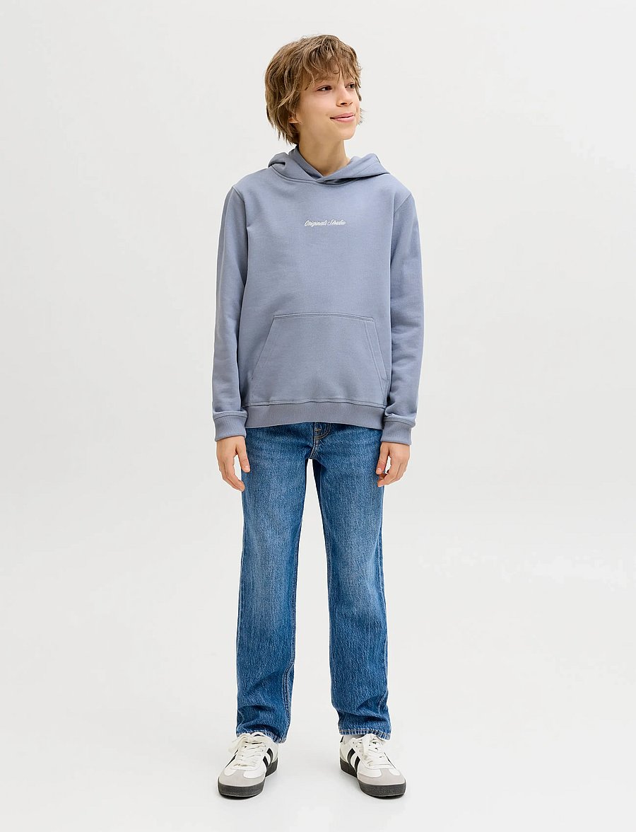Jack & Jones - JJICLARK JJCLASSIC NS 415 LN JNR - Įprasto kirpimo džinsai - blue denim - 4