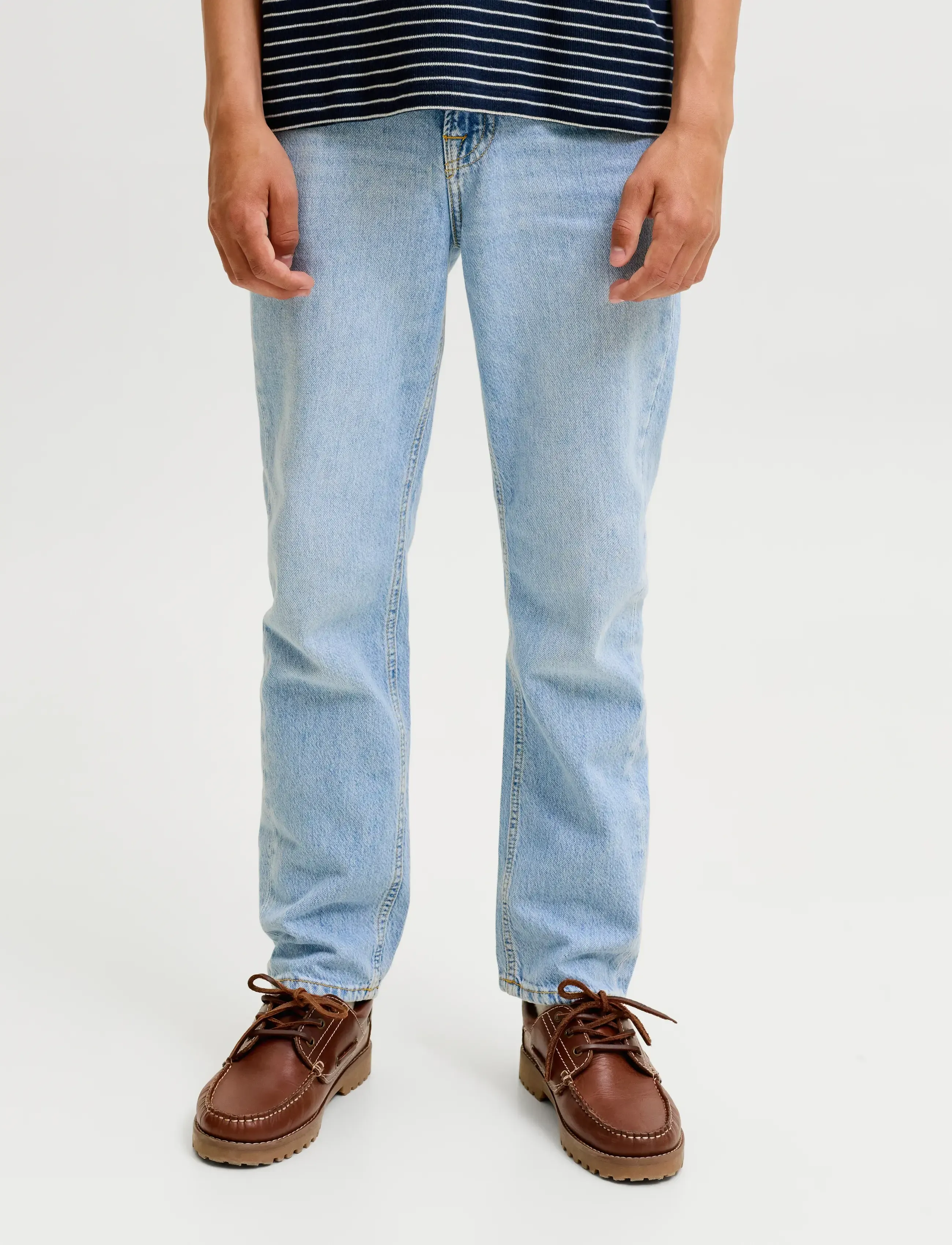 Jack & Jones JJICLARK JJCLASSIC NS 415 LN JNR - Teksad - LIGHT BLUE DENIM / blue