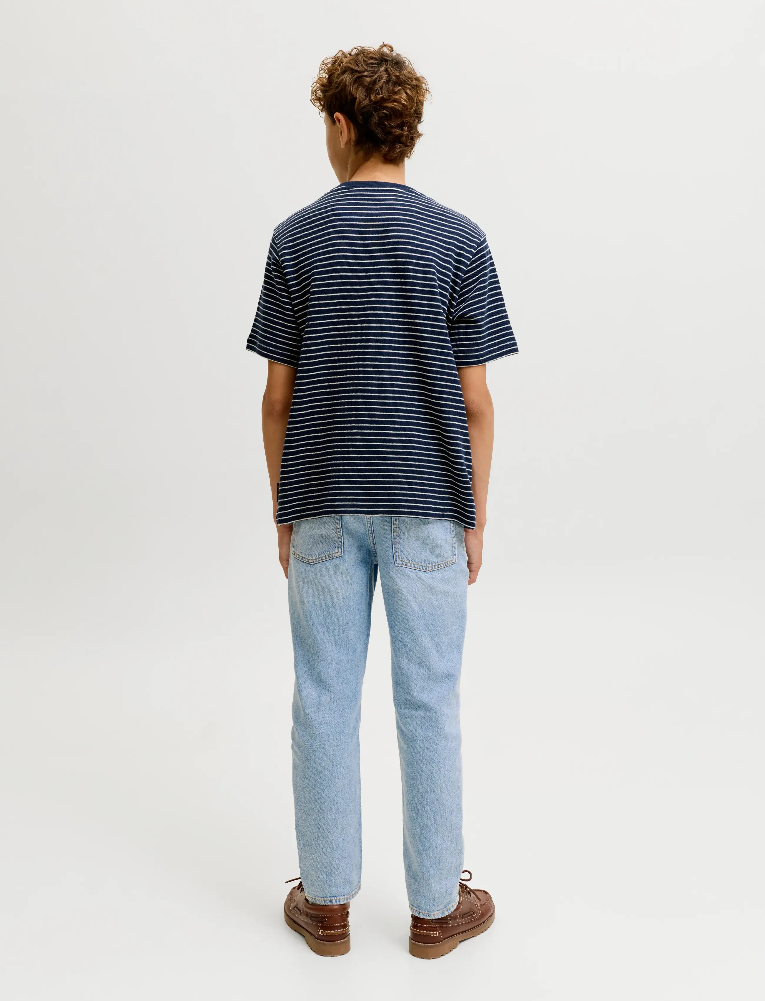 Jack & Jones - JJICLARK JJCLASSIC NS 415 LN JNR - regular jeans - light blue denim - 3