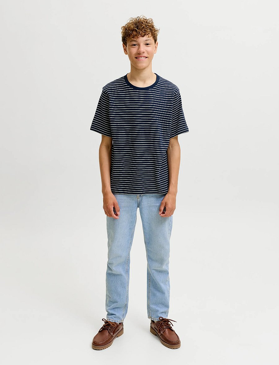 Jack & Jones - JJICLARK JJCLASSIC NS 415 LN JNR - regular jeans - light blue denim - 4