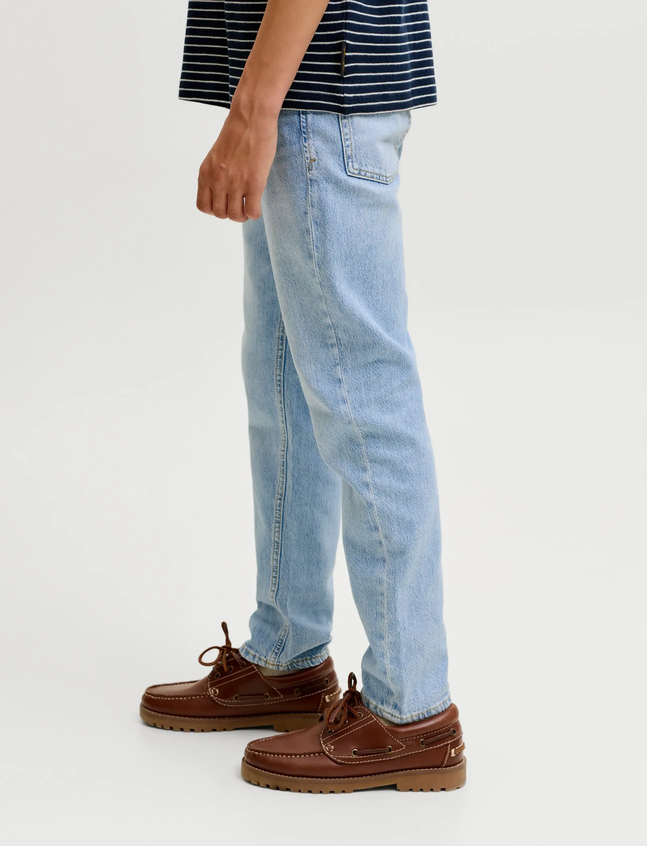 Jack & Jones - JJICLARK JJCLASSIC NS 415 LN JNR - regular jeans - light blue denim - 5