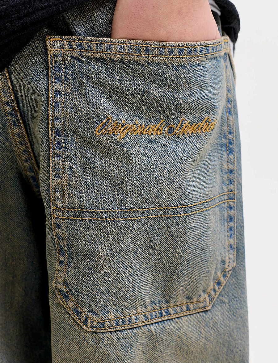 Jack & Jones - JJIALEX JJNORREBRO SQ 226 LN JNR - loose jeans - blue denim - 5