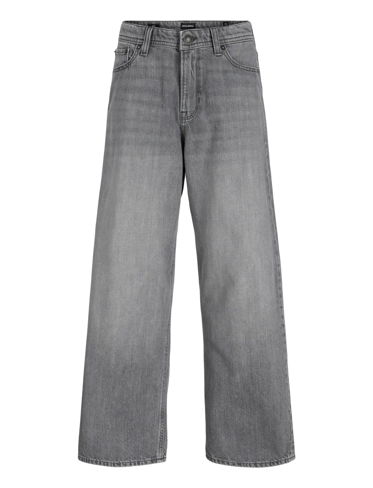 Jack & Jones - JJIDAVE JJORIGINAL AKM 563 LN JNR - víðar gallabuxur - black denim - 1
