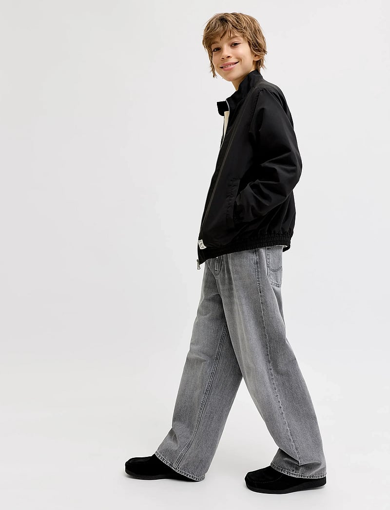 Jack & Jones - JJIDAVE JJORIGINAL AKM 563 LN JNR - wide leg jeans - black denim - 5