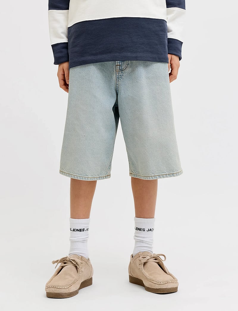 Jack & Jones - JJIRON JJORIGINAL SHORTS SQ 214 SN JNR - jeans shorts - blue denim - 0