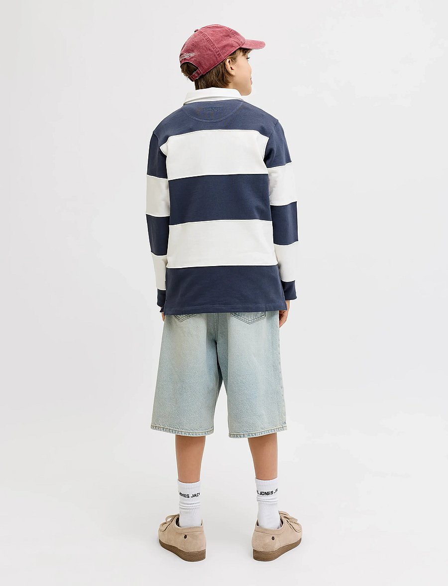 Jack & Jones - JJIRON JJORIGINAL SHORTS SQ 214 SN JNR - short en jean - blue denim - 3