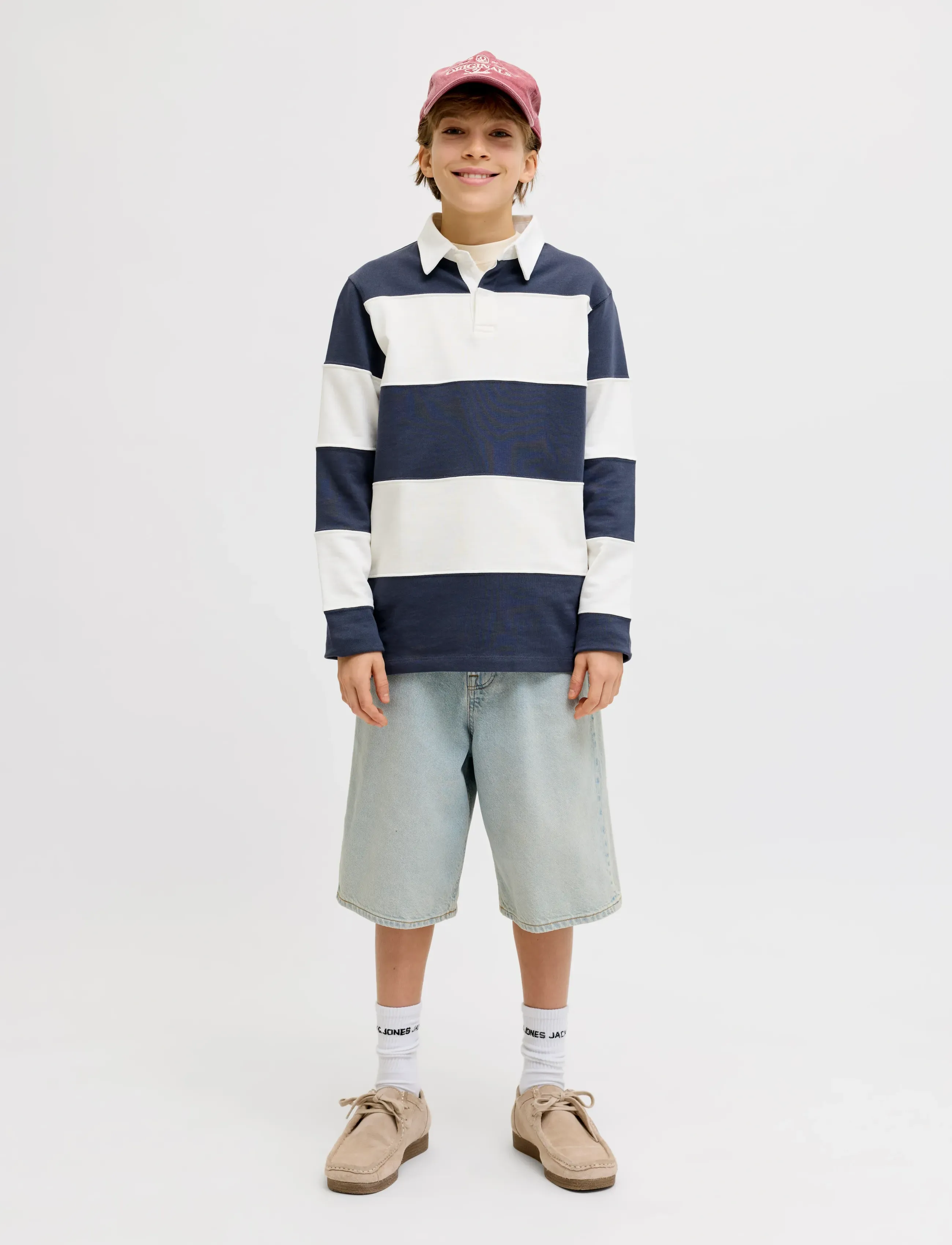 Jack & Jones - JJIRON JJORIGINAL SHORTS SQ 214 SN JNR - short en jean - blue denim - 4