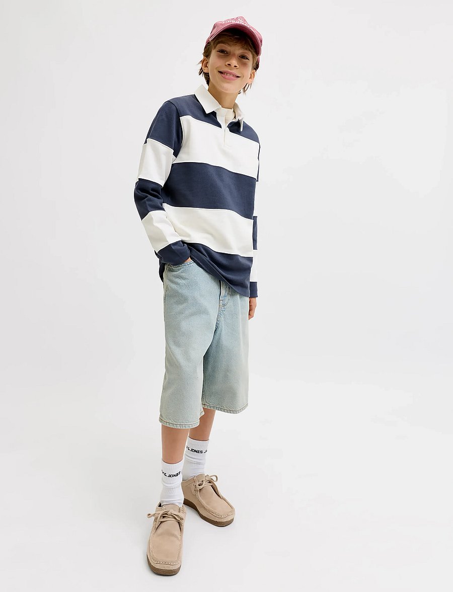 Jack & Jones - JJIRON JJORIGINAL SHORTS SQ 214 SN JNR - short en jean - blue denim - 5