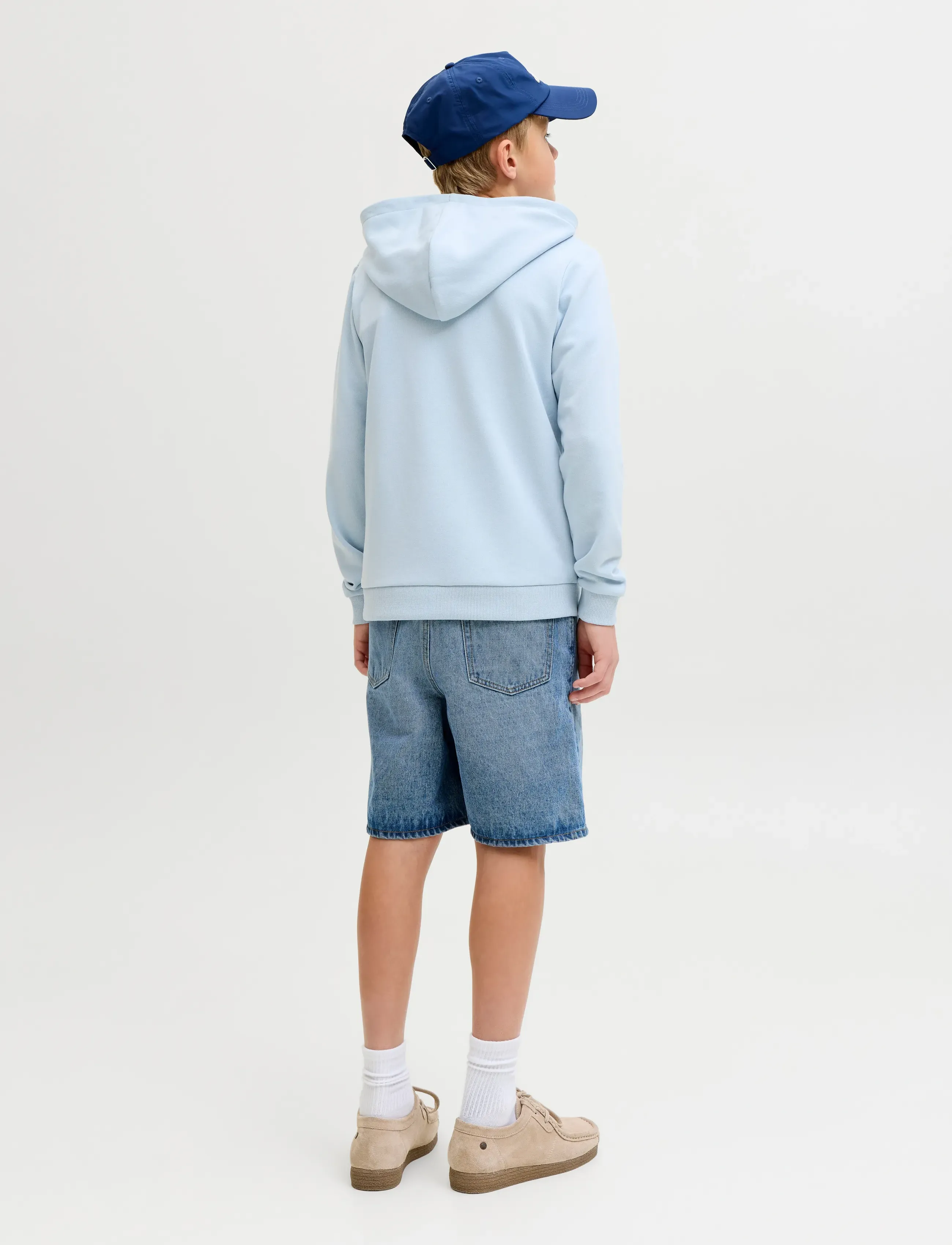 Jack & Jones - JJITONY JJORIGINAL SHORTS AKM 111 JNR - blue denim - 3