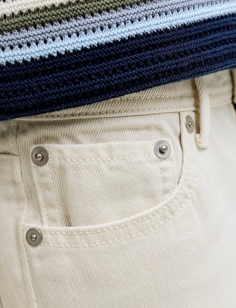 Jack & Jones - JJITONY JJORIGINAL SHORTS AKM 111 JNR - lühikesed teksapüksid - cloud dancer - 5