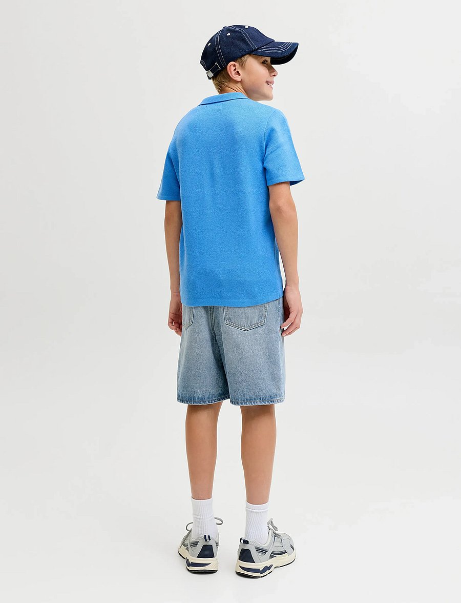 Jack & Jones - JJITONY JJORIGINAL SHORTS AKM 111 JNR - denimshorts - light blue denim - 3