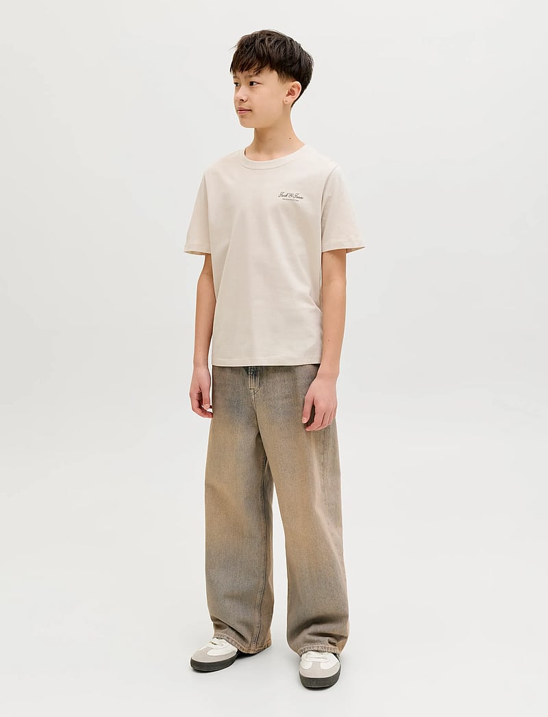 Jack & Jones - JJIDAVE JJORIGINAL ST 263 LN JNR - wide leg jeans - blue denim - 4