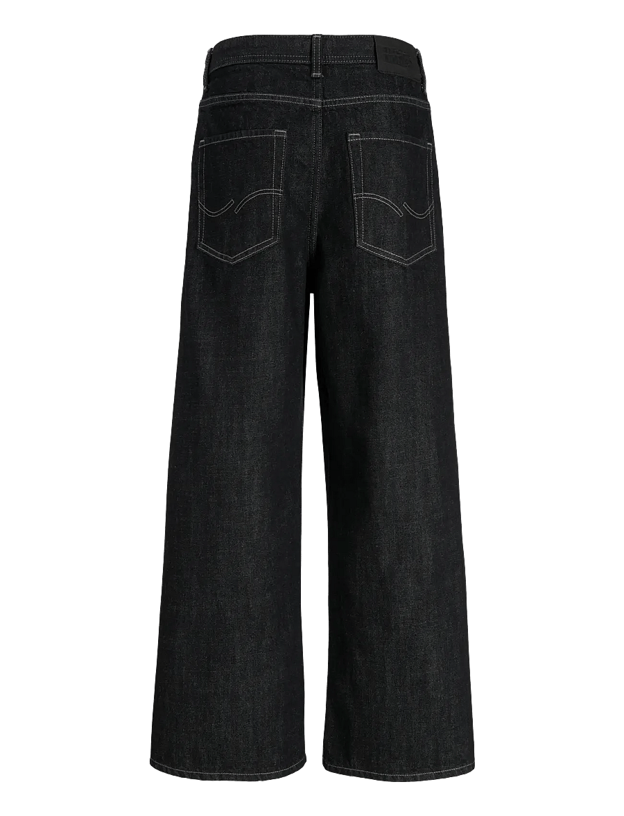 Jack & Jones - JJIDAVE JJORIGINAL AKM 856 LN JNR - hosen mit weitem bein - blue denim - 2