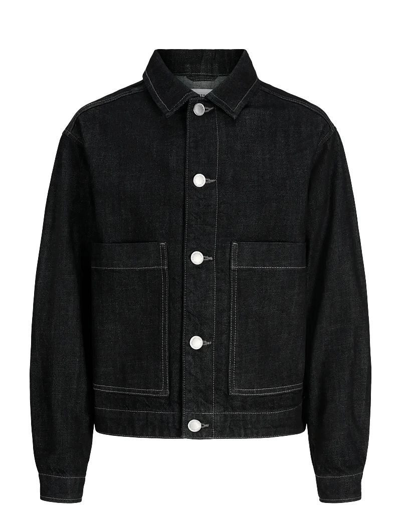 Jack & Jones - JJILLOYD JJJACKET AKM 856 LN JNR - jeansjacken - blue denim - 1