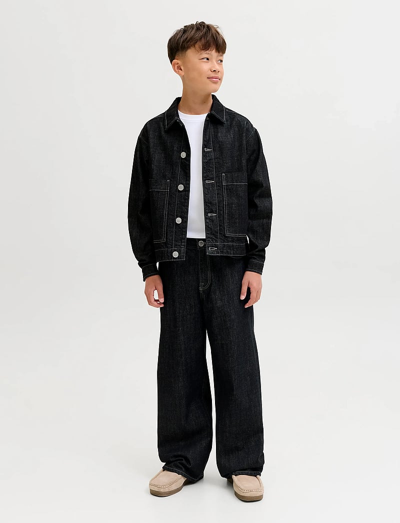 Jack & Jones - JJILLOYD JJJACKET AKM 856 LN JNR - jeansjacken - blue denim - 3