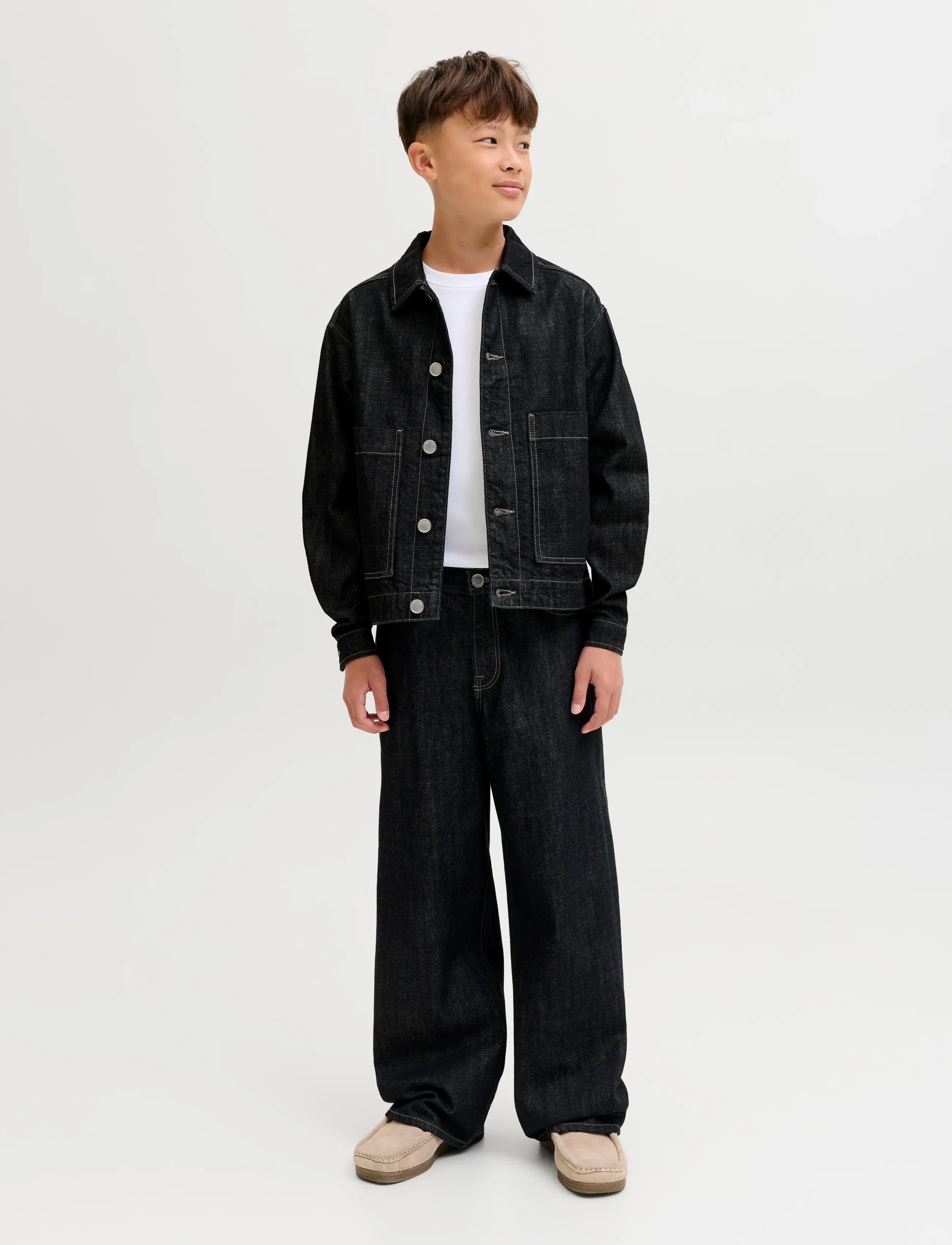 Jack & Jones - JJILLOYD JJJACKET AKM 856 LN JNR - blue denim - 3