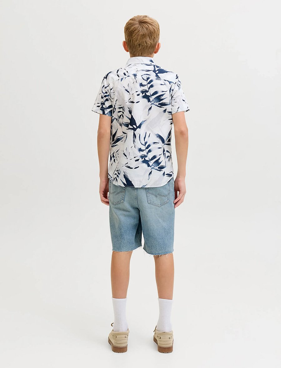 Jack & Jones - JJIALEX JJORIGNAL SHORTS ST 796 JNR - jeansshorts - blue denim - 3