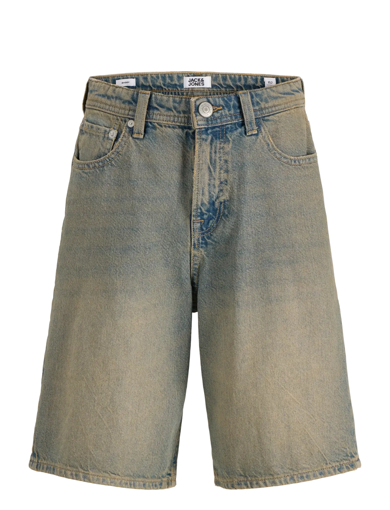 Jack & Jones JJIALEX JJORIGINAL SHORTS SQ 673 LN JNR - Shorts - BLUE DENIM / blue