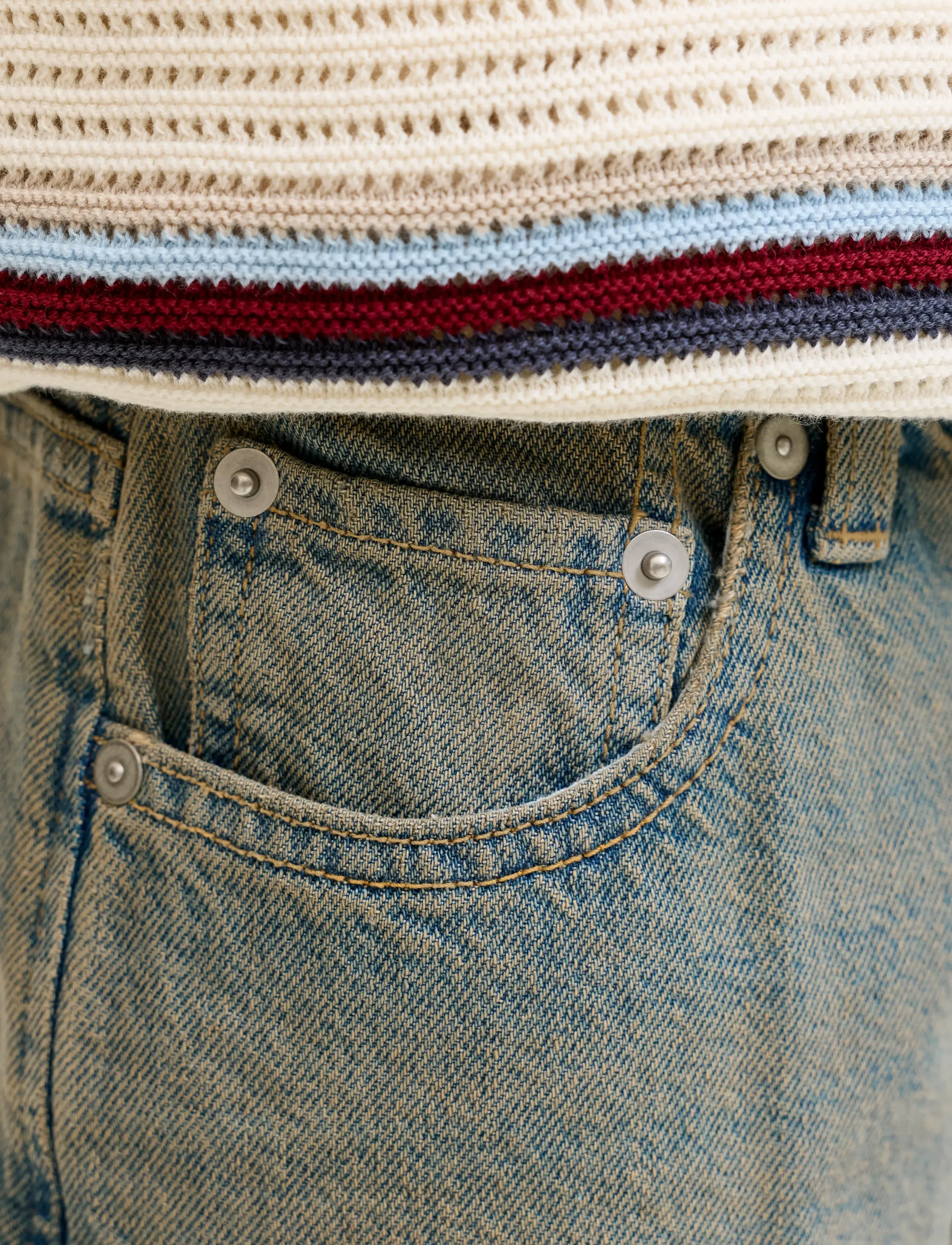 Jack & Jones - JJIALEX JJORIGINAL SHORTS SQ 673 LN JNR - jeansshorts - blue denim - 5