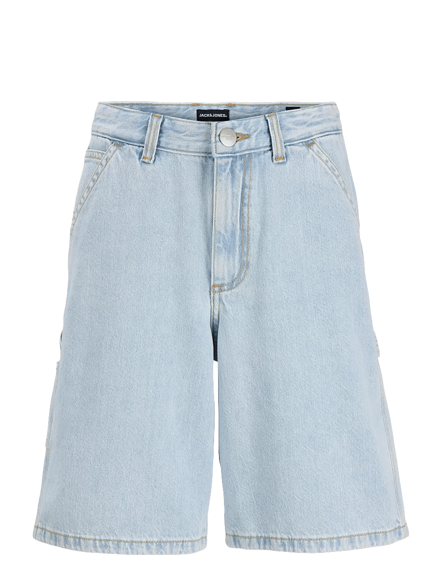 Jack & Jones - JJIALEX JJCARPENTER SHORTS NS 830 JNR - jeansshorts - light blue denim - 1
