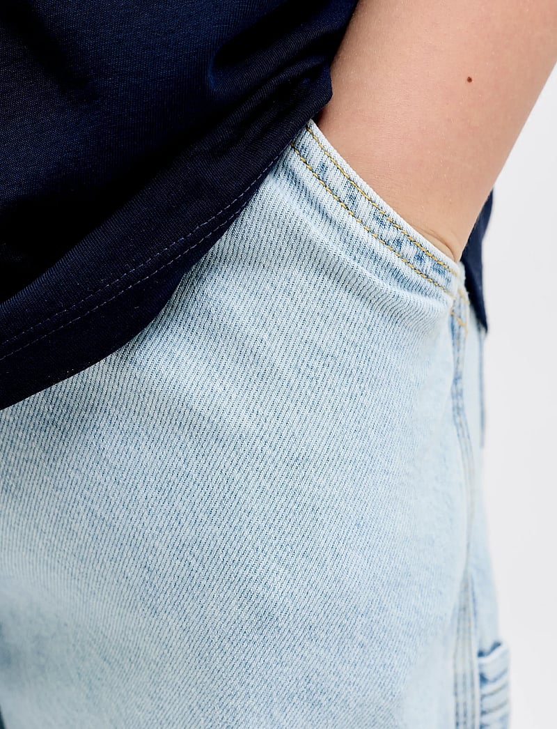 Jack & Jones - JJIALEX JJCARPENTER SHORTS NS 830 JNR - denim shorts - light blue denim - 5