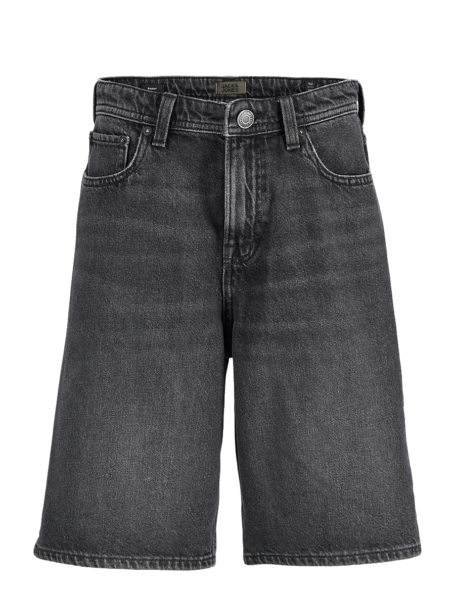 Jack & Jones - JJIALEX JJORIGINAL SHORTS SQ 175 SN JNR - denimshorts - black denim - 1
